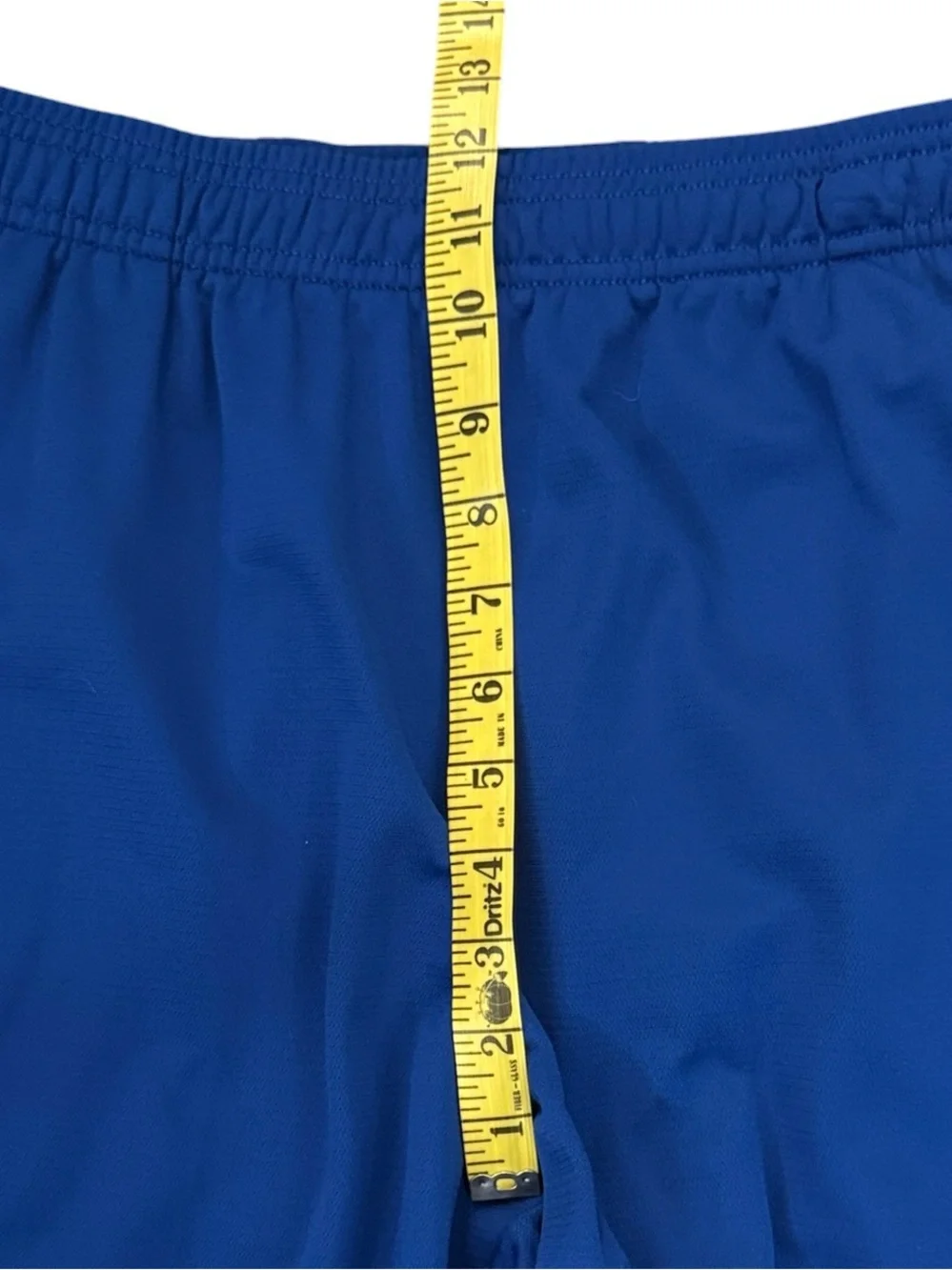 Adidas Climalite Track Pants Blue White Zip Ankle Soccer Warm Up Large Athletic